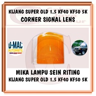 Pcs Mika Glass Turn Signal Lamp Sen Corner Signal Curly Reting Toyota Kijang Super Old 5K KF40 KF50