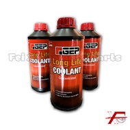 GEP Long Life Coolant Concentrated Red Color Coolant [1 Liter]