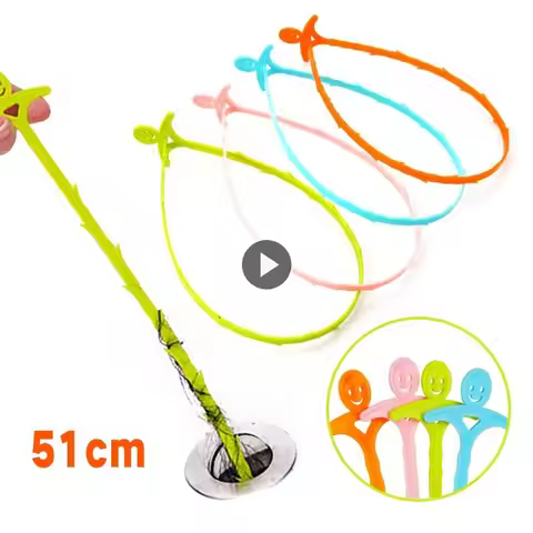 51cm Sink Pipe Drain Cleaner Pipeline Hair Cleaning Kitchen Bathroom Removal Shower Toilet Sewer Clo