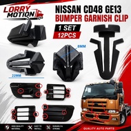 bumper garnish clip set for nissan ud cd48 ge13