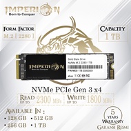 SSD NVME M.2 1TB IMPERION SSD NVMe M.2 PCIe Gen3 OFFICIAL WARRANTY