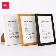 [Clearance Sale] Deli A4 4x6 5x7 Inch Photo Frame | Wooden Minimalist Wall Hanging Table Decoration