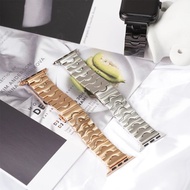 Apple watch - 【限量】拱形亮面鋼 蘋果錶帶