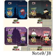 Korean Little Soldier Leather Case Samsung Note9 J8 A60 A40s A70 A20 Case