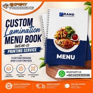 Custom Wiro Binding Book Printing Malaysia | Wire-O Book Printing | Laminated Cover | A4 A5 A6