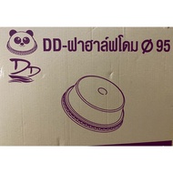 LOVE Half Cover Mouth 95 Mm/90 Mm Whole Box (2000 Pieces) Plastic Glass Dome Lid 95 Mm/90 Disposable