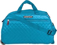 X Verage Cabin Size 20" Black Polyester Rolling Wheels Duffle Bag for Travel | Luggage Travel Bag fo