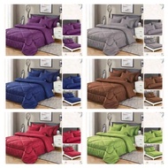 Toto 7 in 1 premium Cadar hotel    Cadar  comforter plain queen/king hotel high quality Cotton size 