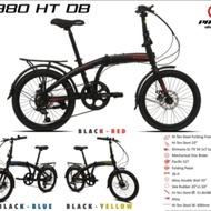 Sepeda lipat pacific 2980 HT DB 20Inch