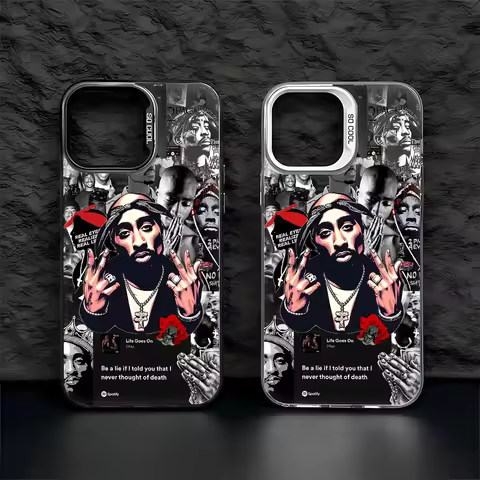 2PAC Only God Can Judge Me Phone Case for iPhone 16 15 SE2020 13 14 11 12 Mini Pro Max 6 7 8 Plus co