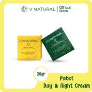 V Natural Package - Day Cream/Night Temulawak Day Night Cream