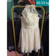 Lace princess dress 30-35 kg MS15