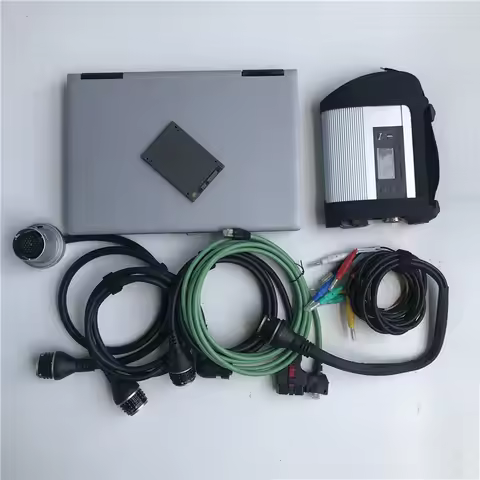 WiFi MB Star C4 DoIP Diagnostic Tool Full Chip with software 512g SSD 2025.12V d630 90% New laptop r