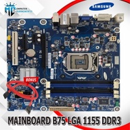 Mainboard Mobo Motherboard B75 Intel LGA 1155 Samsung On Board terbaru