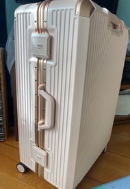 📣九折再送喼帶 📣超靚樱花粉紅色ELLE 鋁料20” 24” 28”旅行喼，行李箱，luggage baggage suitcase TSA lock 360 wheel