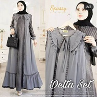 [ COD ] NEW ARRIVAL GAMIS ROMPI VOL 3 DELTA SET PREMIUM ORIGINAL COTTON SALUR MIX CERUTTY BABYDOLL 1