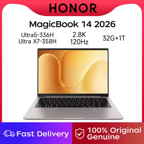 Honor MagicBook 14 2026 14-inch 3rd Gen Intel Core Ultra Processor Ultra5 336H/Ultra X7 358H 32GB 1T