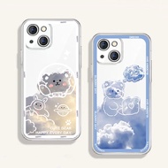 Cloud Bear Cat Clear Case OPPO Find X5 X2 Lite X5 X3 Pro Reno 8T 5 Lite 5Z 6Z 8Z 7Z 8 5 Pro Clear So