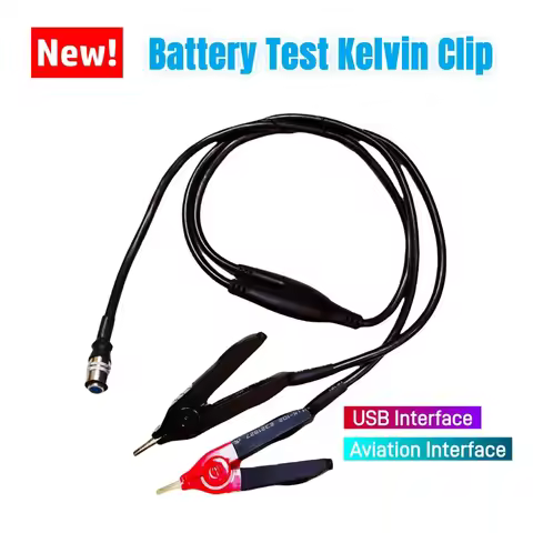 YR1030 YR1035 Battery Internal Resistance Testing Strengthened Kelvin Clip 18650 26650 32650 Battery