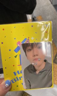 邊伯賢生日卡（現貨）