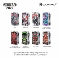 ASLI!!! DOVPO MVV II CLEAR EDITION 18650 MOD ONLY AUTHENTIC BY DOVPO -