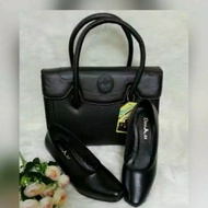 [✅Promo] Paket Hemat Tas Psk Psh Dan Sepatu Wedges Dinas Persit Jala