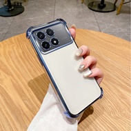 For Poco X6 Pro Case Poco F6 Pro Phone Case Poco X6 Cover Poco F6 Corners Thickening Shookproof Plat