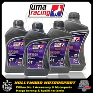 UMA RACING 4T ENGINE OIL FULLY SYNTHETIC HP3000 10W30 10W40 10W50 1 LITER / 10W50 1.2 LITER + FILTER