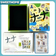 SWEETHOME Friends Entertainment Strategy Game Upgrades Nana 777 ナナ Trio Board Game 3-6 Players Famil