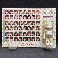 Medicom Toy 2010 AKB48 AKB 100% Bearbrick white be@rbrick 日本7-11限定