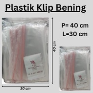 Plastic Clip Size 30x40 cm - Zipper lock plastic