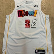 Miami Heats 邁阿密熱火 Jimmy Butler 占美畢拿 AU Style Jersey