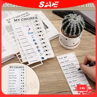 Reusable Daily Task Planing Board My Chores Memo Plastic Board Reusable Checklist Daily Planner To D