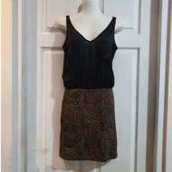 Et cetera black leopard dress