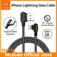 Mcdodo USBสายสำหรับiPhone Lightning 2A Fast Charging