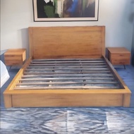 furniture dipan tempat tidur kayu jati murah - 100x200