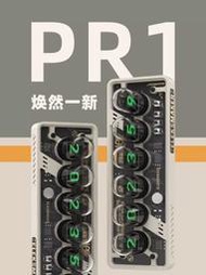 惹銷商品Eleksmaker RGB擬輝光管時鐘ips桌靣擺件科技感男禮物電競房桌搭