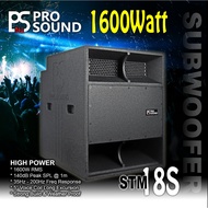 ( Per Unit / Sebiji ) PS Pro Sound STM-18S 18" 1600WATT Passive Subwoofer Professional LongThrow Sub