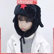 GLO Russian Hat Autumn And Winter with Earflaps Cosplay Hat Winter Picture Props