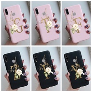 Casing VIVO Y11 2019 1906 1906_20 Fashion Flower Alphabet Letters Printed Soft TPU Case Vivo Y12 Y15