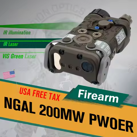 Tatical Laser Pointer IS-EG NGAL MKII Laser IR Illuminated / VIS Laser Deluxe Shockproof 5.56 NATO (