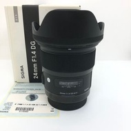 行貨極新 Sigma 24mm F1.4 DG ART For Canon EF