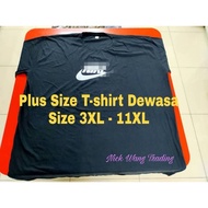 BAJU BESAR BIG SIZE T-SHIRT  3XL 4XL 5XL 6XL 7XL 8XL 9XL 10XL 11XL UNISEX TSHIRT PLUS SIZE