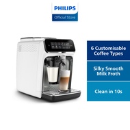 (NEW) PHILIPS LatteGo Series 3300 Fully Automatic Espresso Machine – EP3343/31, 6 coffee settings, i