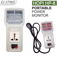 AC DISPLAY HOPI POWER MONITOR HP-8 PORTABLE POWER MONITOR AC POWER DISPLAY MONITOR