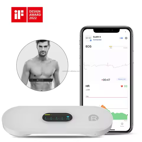 Telemedicine Ecg Diagnostic Device Real-Time Tracking Medical Ecg Monitor Cardiac Monitor Portable E