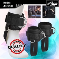 AC110 4 D-Ring Ankle Fitness Strap Gym Strap Arango Foot Gym Strap