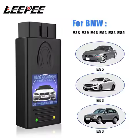Scanner For BMW E38 E39 E46 E53 E83 E85 Serie 3 5 7 X5 X7 Version 1.4.0 Unlock For Windows XP Car Di