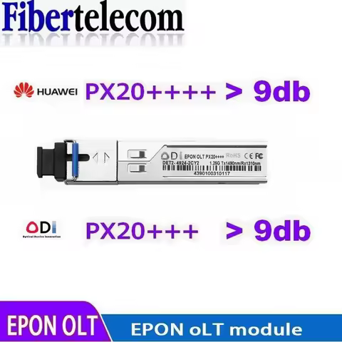 EPON OLT MODULE PX20++++ ODI 9DB SFP Module EPON SFP Transceiver SC Connector compatible with EPON O