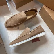 LP Genuine LP Genuine Leather Breathable Casual Driving Comfortable Soft-Soled Flat Shoes